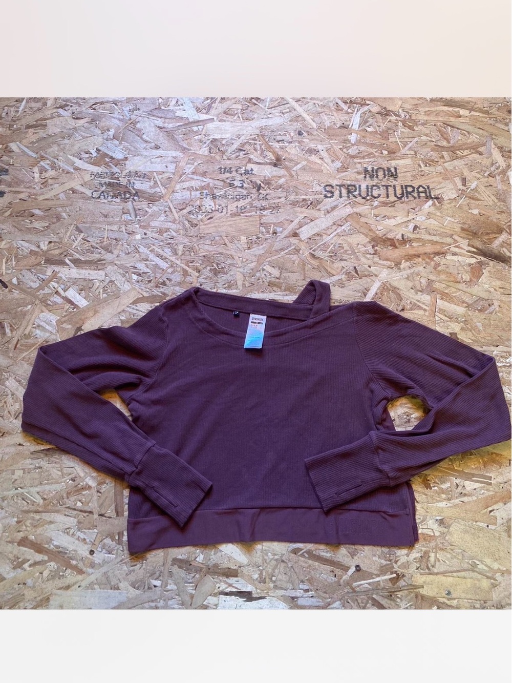 Gymshark Women's Ribbed Crewneck Sweater - Plum